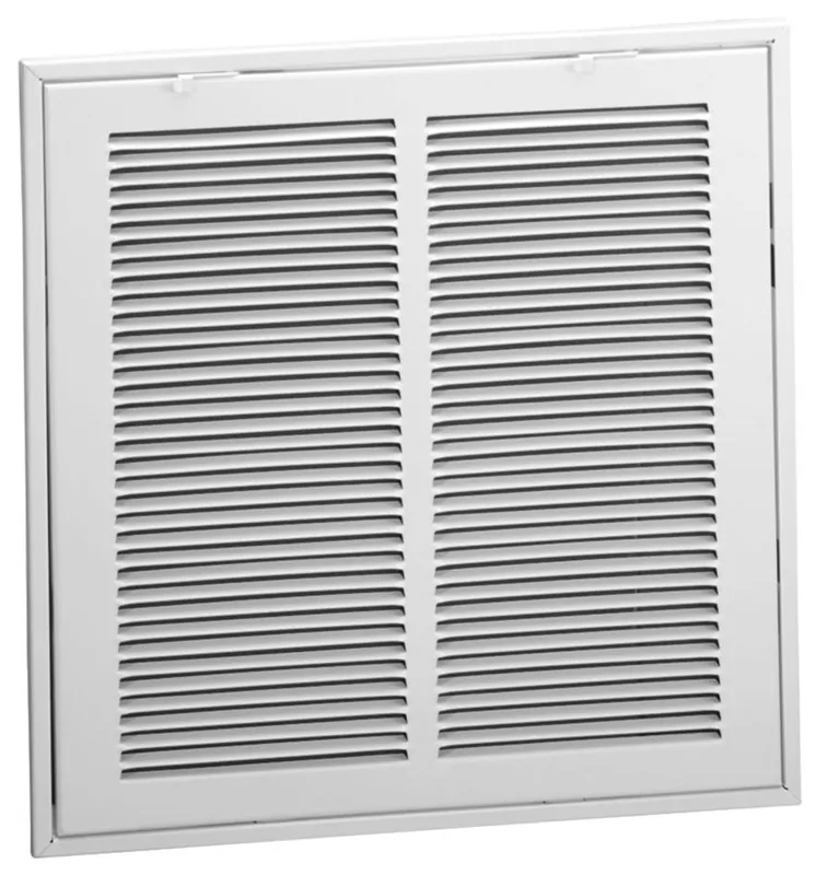 HART & COOLEY 659 25 x 20 Steel Return Air Filter Grille with 1/3 Fin Spacing