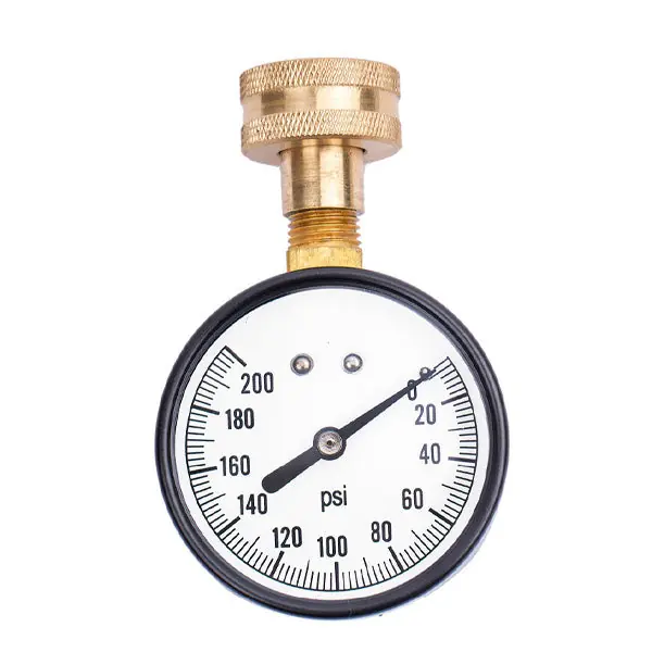 2 1/2'' Water Test Gauge With 3/4'' FHT
