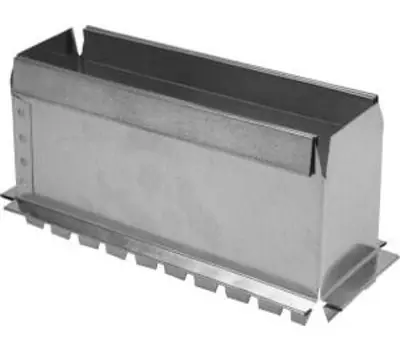 Gray Metal Products 12X8-141SD Trunk Duct Straight Start Collar
