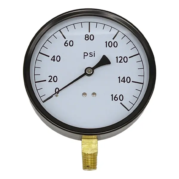 4 1/2'' 160 PSI Pressure Gauge