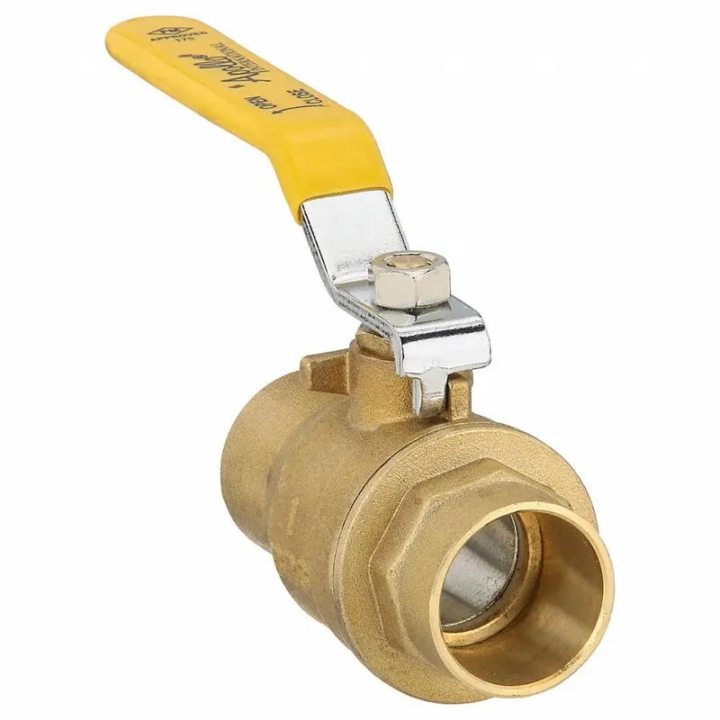 NIBCO 94A20501 Brass Ball Valve Inline Solder 1 Inch