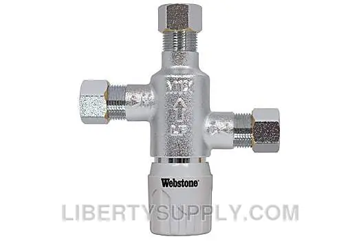 Webstone CMP-7720W 3/8 Compression Thermostatic Mixing Valve