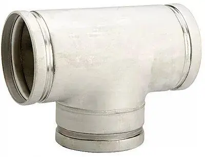 GRUVLOK 0390063683, Tee, 6 in Schedule 40 316 Stainless Steel