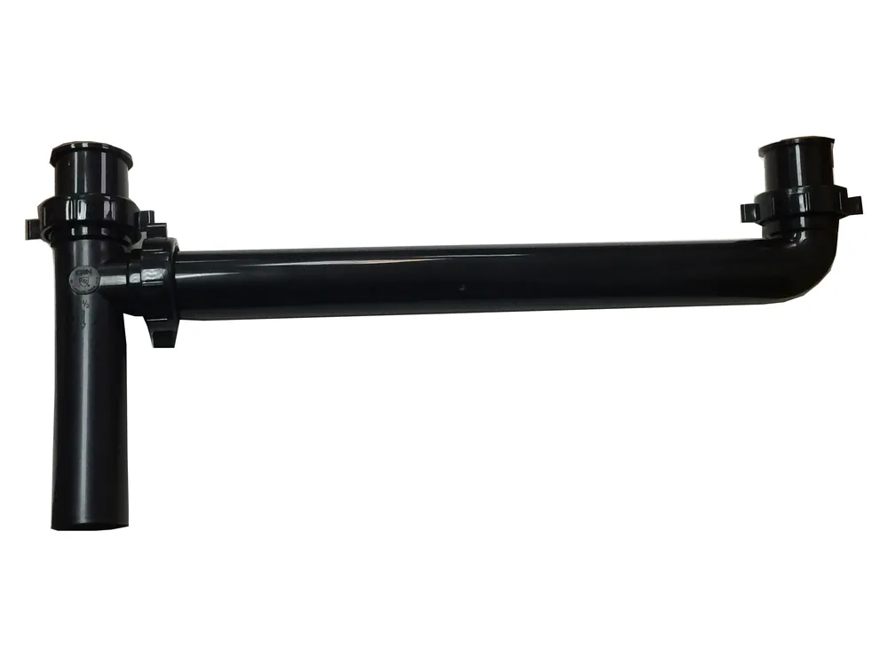KEENEY 122B PTEO 1-1/2 Inch Black End Outlet Waste Assembly W/ Baffle Direct Connect