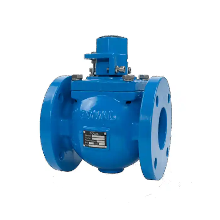 SOVAL 1030-020 2 Ductile Iron Flanged Plug Valve
