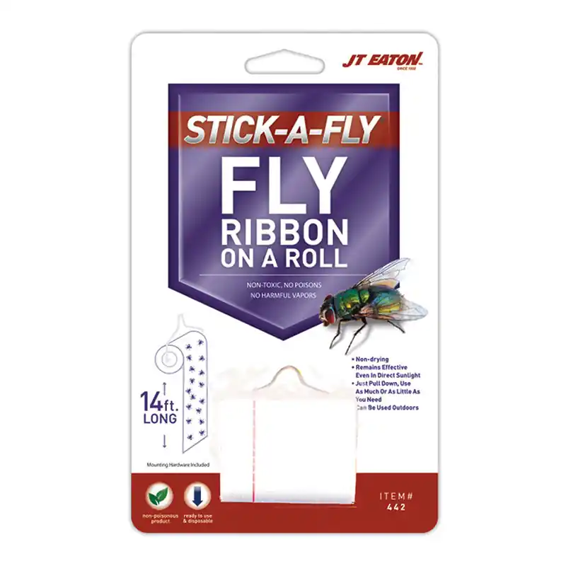 JT Eaton 442 Stick-A-Fly Fly Ribbon on a Roll