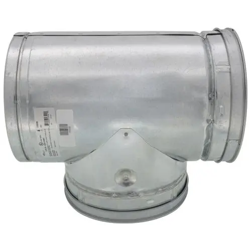 HART & COOLEY 016509 8-Inch Type B Gas Vent Tee