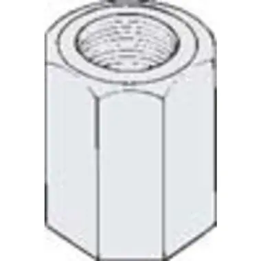HANGERS 105G Rod Coupling Reducing 3/8 x 1/2 Inch Carbon Steel