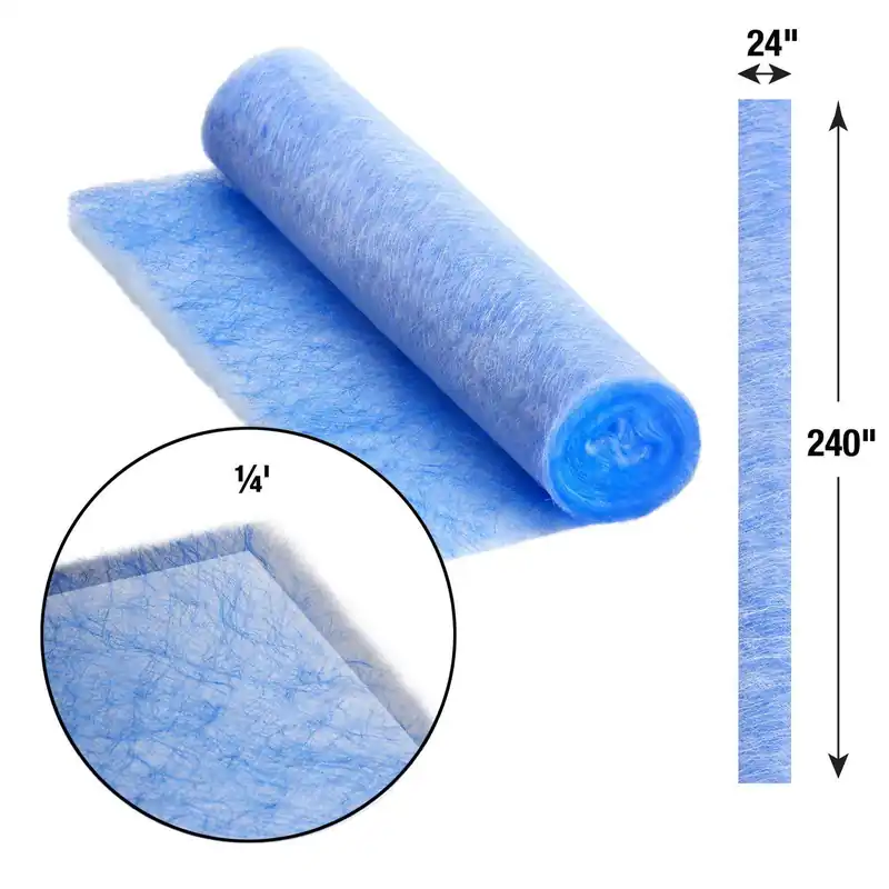 AAF Flanders HR24240 Spun Glass Hammock Roll Media