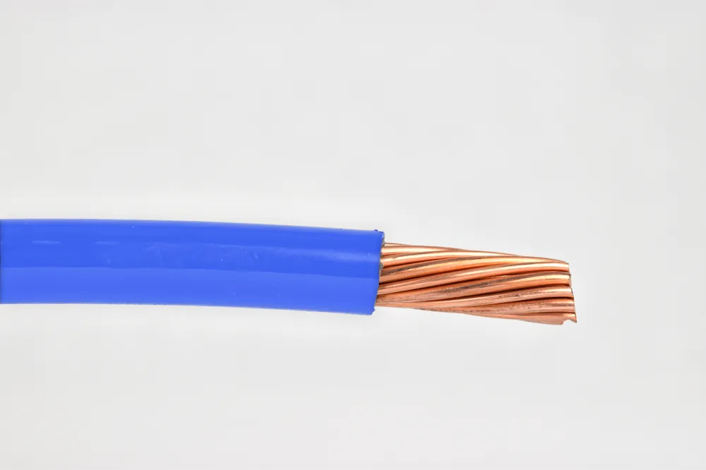 THHNCU-GENERIC THHN10STRBLU500R 10 AWG 19-Strand Blue 500' Copper Building Wire