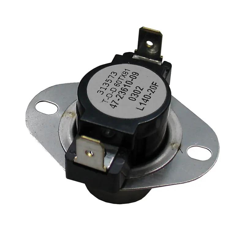 RUUD 47-23610-19 Flanged Airstream Mount Temperature Limit Switch with Auto Reset