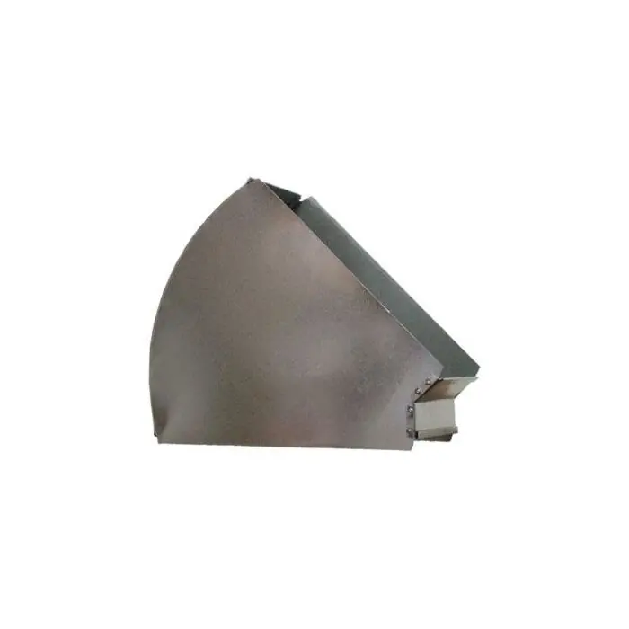 M&M Manufacturing 109-10 Sheet Metal Trunk Duct Angle