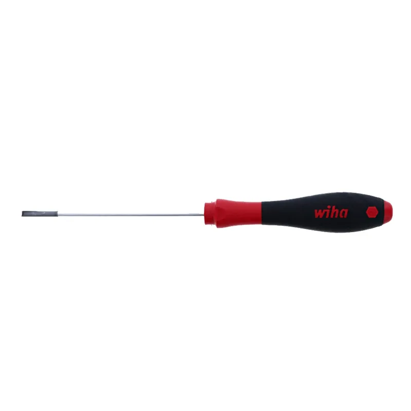 Wiha Tools 30210 SoftFinish Slotted Screwdriver - 3.5mm x 100mm