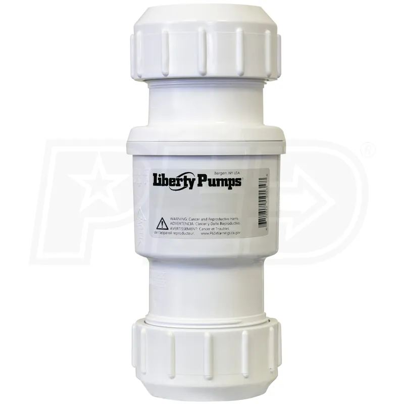 LIBERTY CV300C Heavy-Duty PVC Compression Check Valve