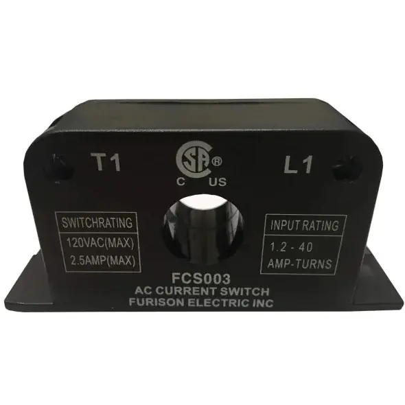 CONTINENTAL FAN CS120V Current Sensor 120V Solid State