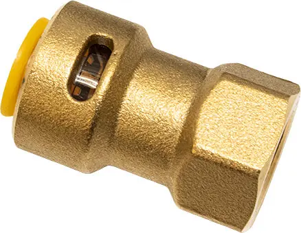 NSI Industries SBF38 Solder-Free Flare Fitting 3/8-Inch