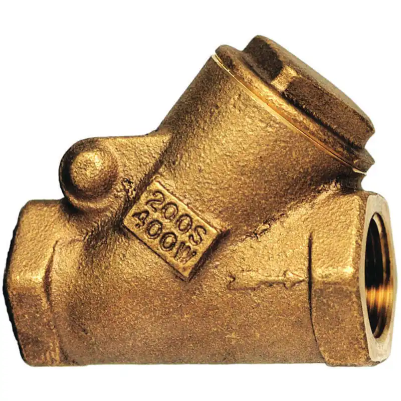 Milwaukee 509Y-114 Milwaukee Valve 509Y-114 1-1/4 Inch Bronze Swing Y Check Valve