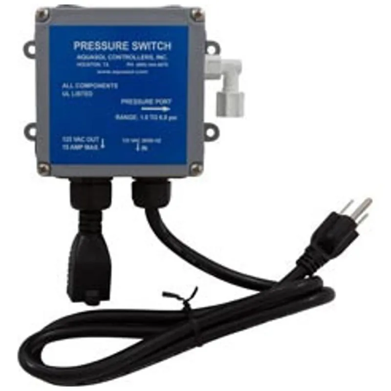 AQUASOL CONTROLLERS M011 Safety Pressure Switch