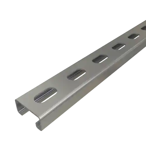 ALLIED PS500EH-10SS Stainless Steel Slotted Channel 10 ft