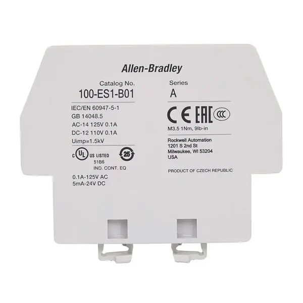 Rockwell Automation 100-ES1-11 Auxiliary Contact Block