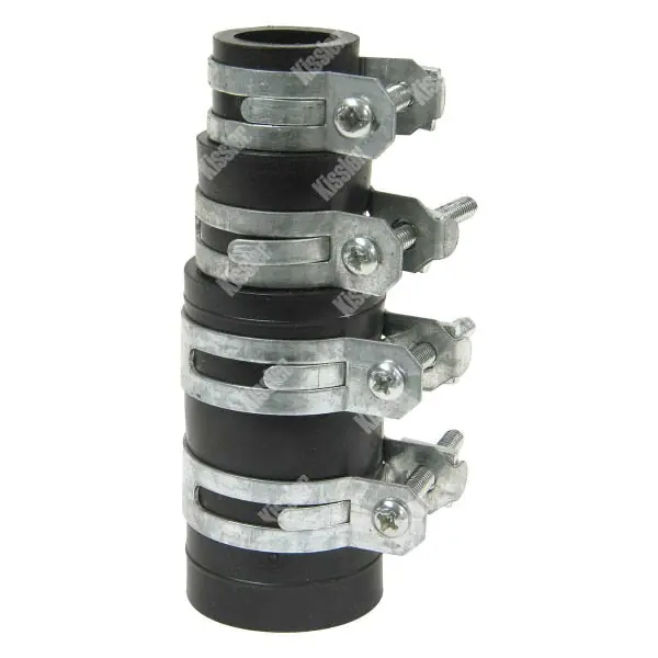 KISSLER 88-4677 Dual Rubber Hose with C-Clamps