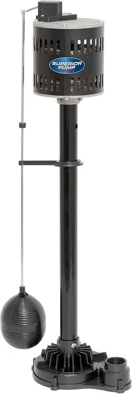 ALL-SOURCE 92333 1/3 HP Thermoplastic Pedestal Sump Pump