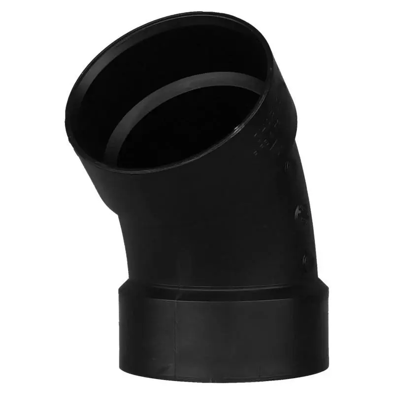 Charlotte Pipe And Foundry ABS003211200 45 Degree Elbow ABS 4 Inch