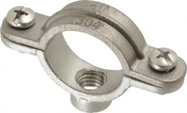 HANGERS 41SSI0075 3/4 Split Ring Hanger T304 Stainless Steel