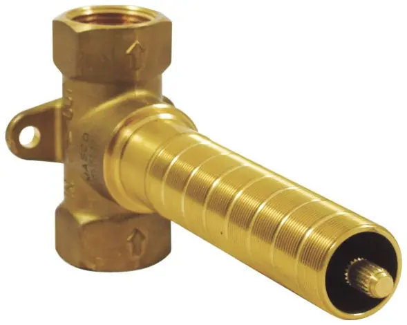 Delta Faucet R35600 Sensori Volume Control Rough-In Valve Forged Brass 3/4 Inch FPT x FPT