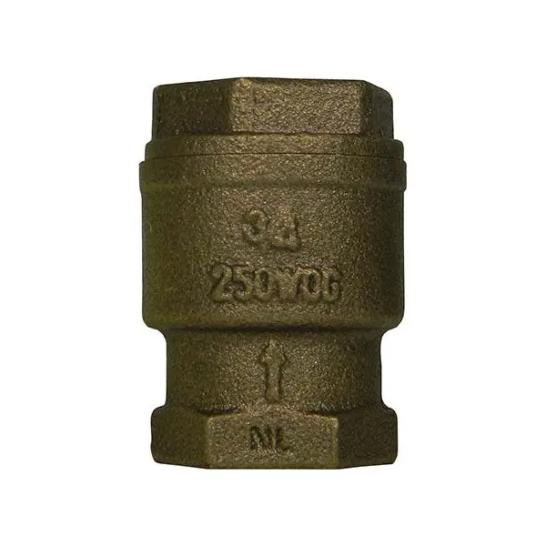 A Y MCDONALD 72054T In-Line Spring Check Valve