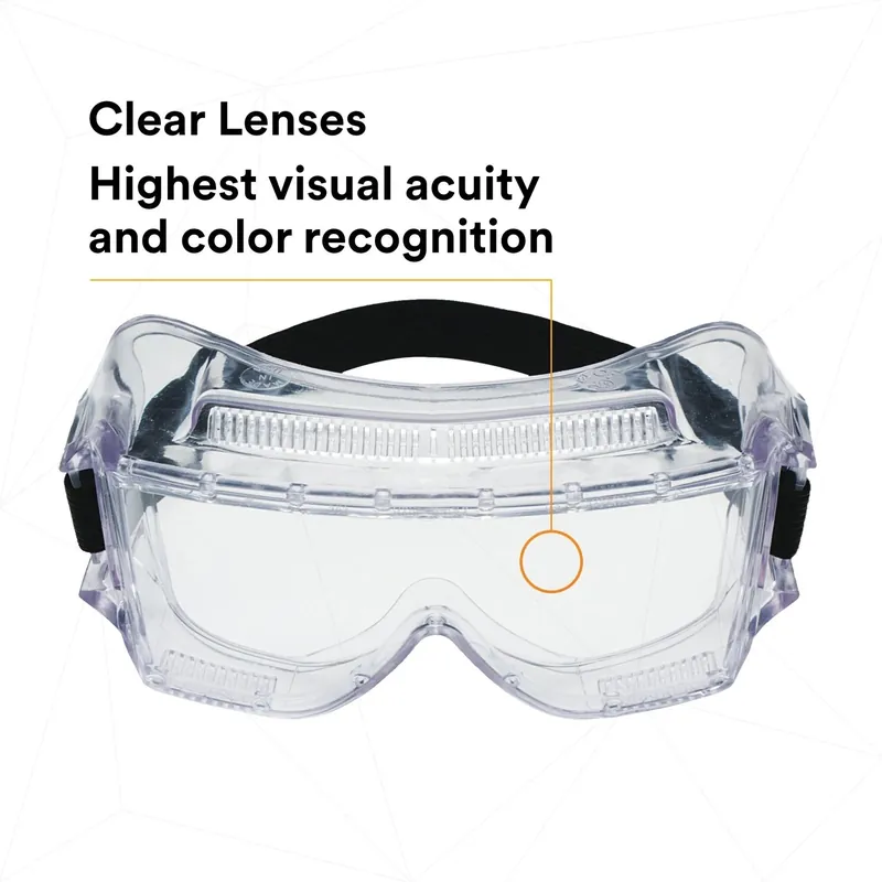 3M 40301-00000-10 3M Centurion Safety Impact Goggle 452AF Clear Anti-Fog Lens