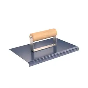 BONTRADETOUGH 22-936 Concrete Edger - Steel, 9 x 6, 3/8 Radius, 1/2 Lip, Pack of 12