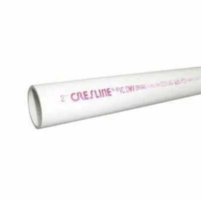 Cresline 50850 Solid Wall PVC Pipe 4 inches