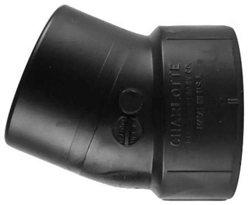 Charlotte Pipe and Foundry ABS003261200 ABS Elbow 4 in.