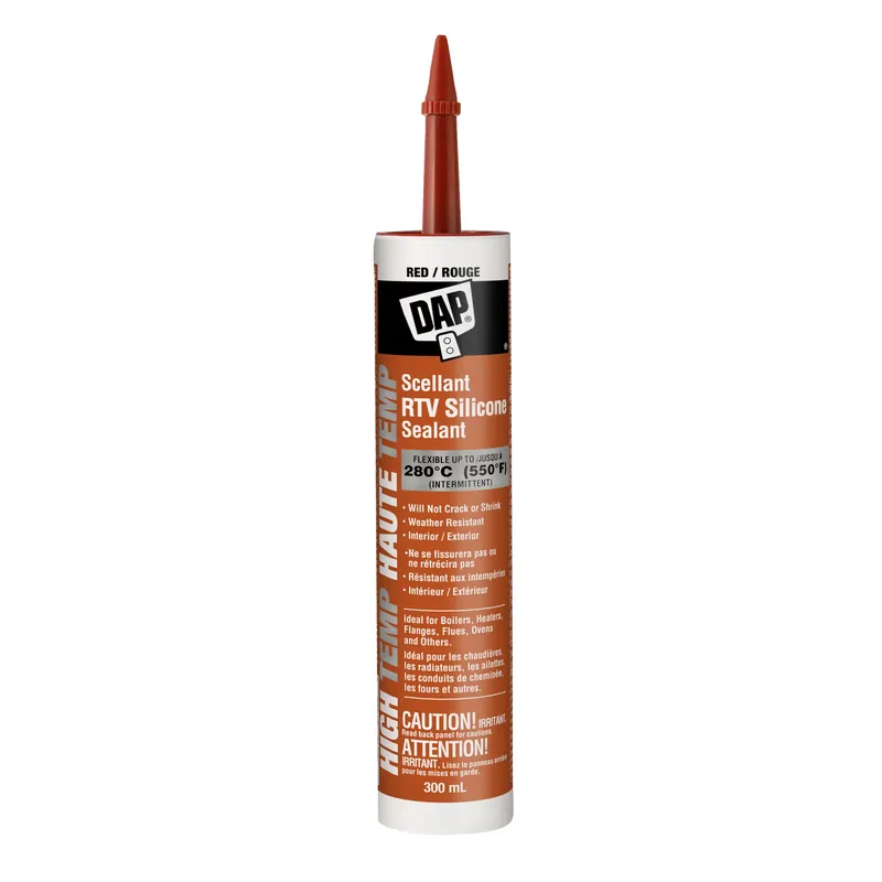 DAP 08013 High Temp 100% RTV Silicone Sealant