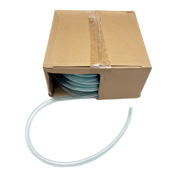 1/2'' I.D. X 5/8'' O.D. X 100' Clear Vinyl Tubing