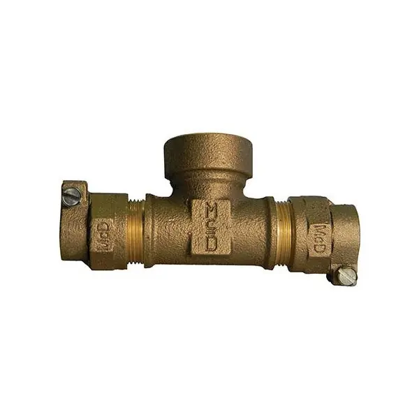 A Y MCDONALD 74764-22 Brass Tee Fitting