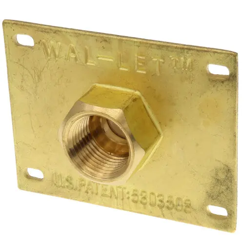 SIOUX 615-C215 Wal-Let 1/2 in. CPVC x FIP Brass Fitting