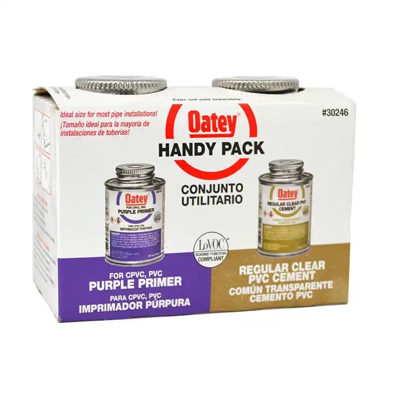 Oatey 8008 PVC Cement and Primer Handy Pack