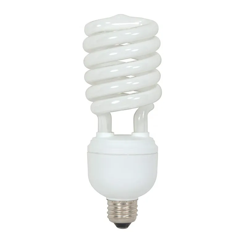 SATCO S7335 40W T4 Spiral Compact Fluorescent Light Bulb 4100K E26 Base