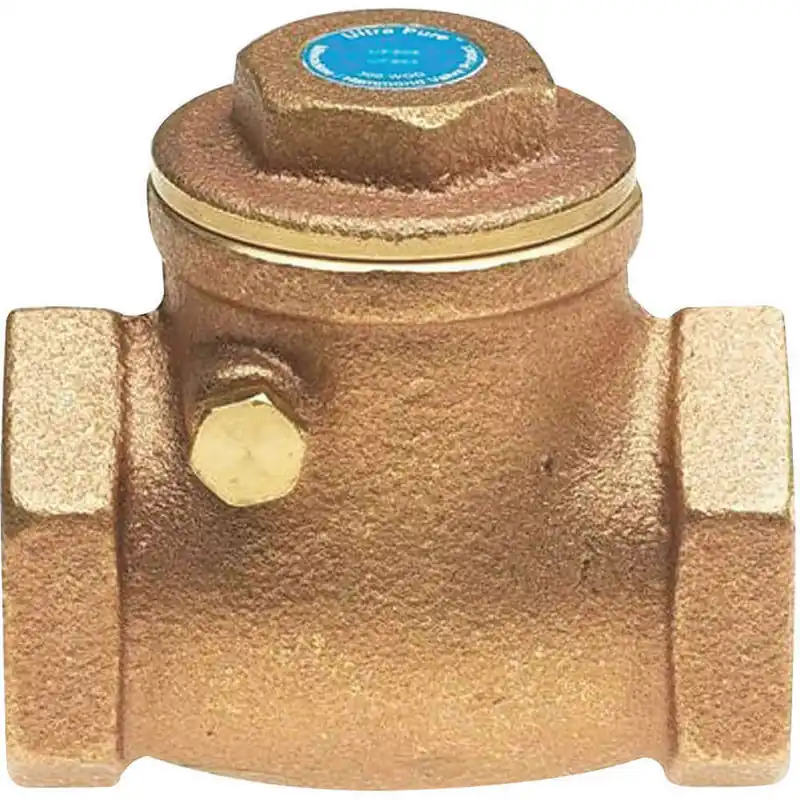 Milwaukee UP0967000100 Valve 1-Inch Low Lead Brass Swing Check Valve