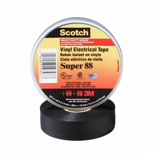 3M 80610833867 Scotch Super 88 Vinyl Electrical Tape Power 66 ft