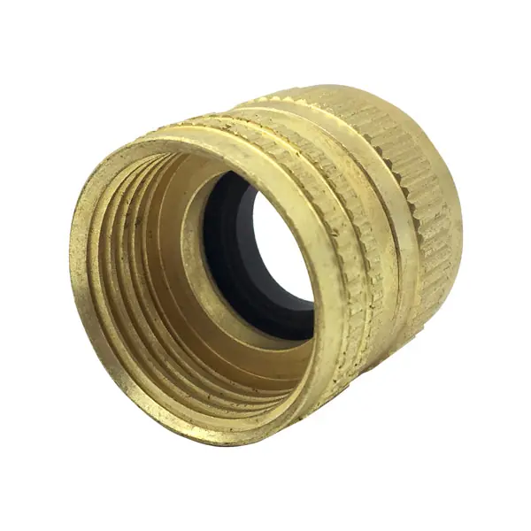 3/4'' Female Garden Hose Thread X 3/4'' Female IPS Swivel Hose Nipple (Lead-Free)