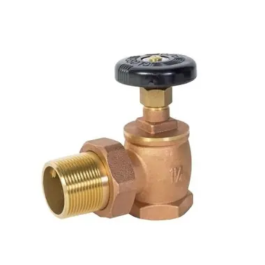 Matco-Norca BARV-1500 Bronze Angle Steam Radiator Valve 1-1/2 Inch