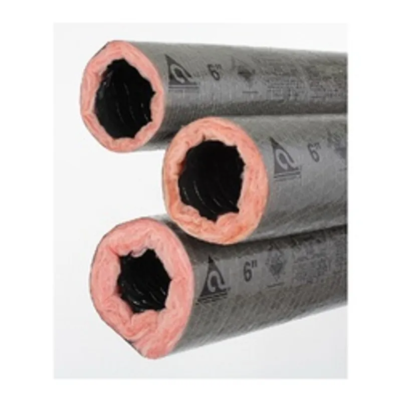 ATCO PRODUCTS 17002410 10 x 25' Gray Bagged Flexible Air Duct