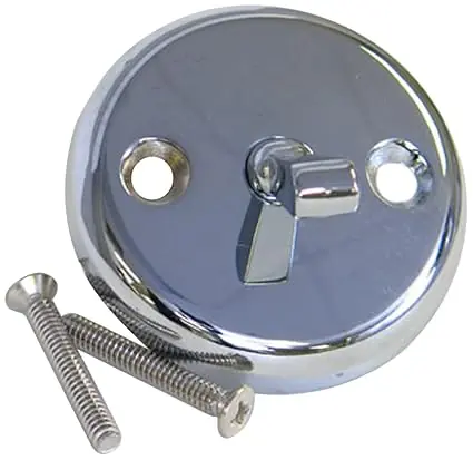 KISSLER 742-7133 Chrome Plated Trip Lever Face Plate