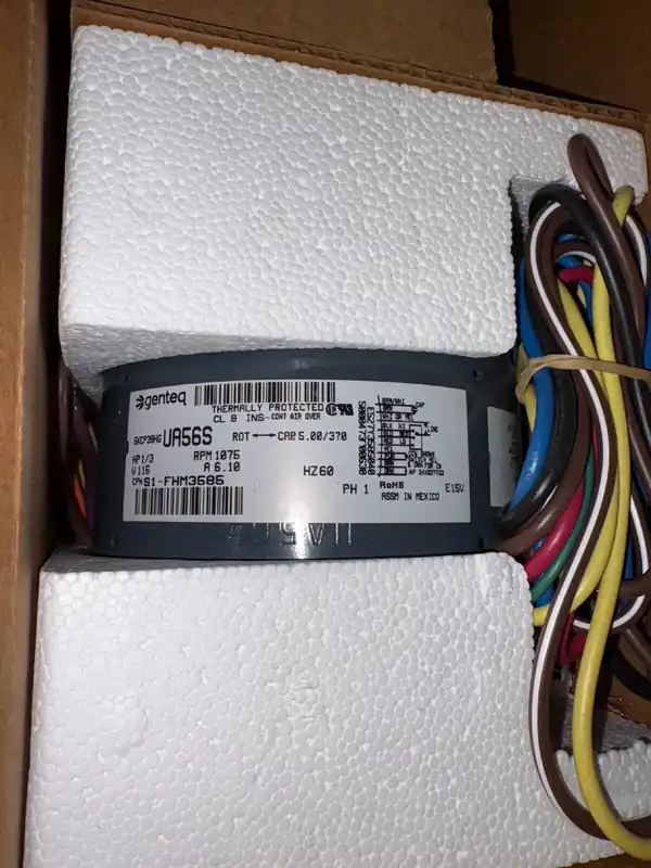 SOURCE1 FHM3585 Direct Drive Blower Motor 115V 48 Frame