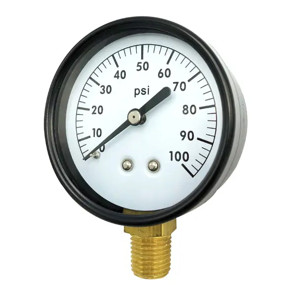 2 1/2'' 100 PSI Pressure Gauge