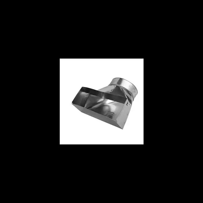Gray Metal Products 10X4X4-113R 90 Degree Angle Boot