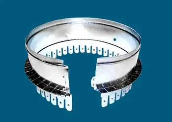 M&M Manufacturing 9508 Ductboard Finger Saver Starting Collars with Holes